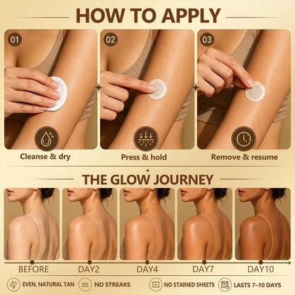 Hiskin® Sun-Free Glow Micro-Needle Patch