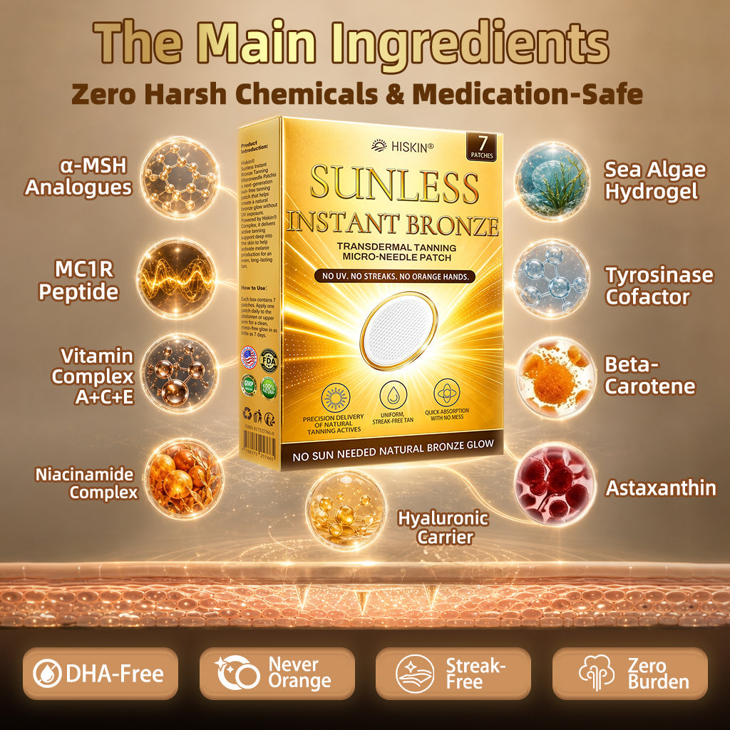 Hiskin® Sun-Free Glow Micro-Needle Patch